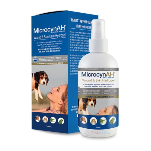 MicrocynAH - Wound and skin Care Hydrogel 寵物神仙啫喱 240ml (EXP: 19/2月/2027)